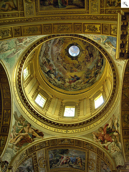 Kuppel der Kirche Sant'Andrea della Valle in Rom